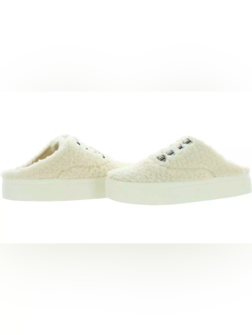 NIB [Lucky Brand] Sherpa Tolini Slip-On Tennis Shoes, Ivory - Multiple Sizes! - Picture 3 of 4
